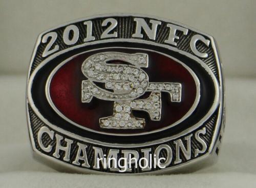 2012 San Francisco 49ers NFC National Football Conference Championship Ring
