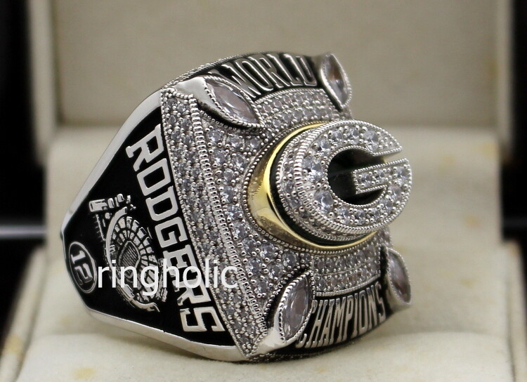 Green Bay Packers Super Bowl Ring (2010) Rogers – Rings