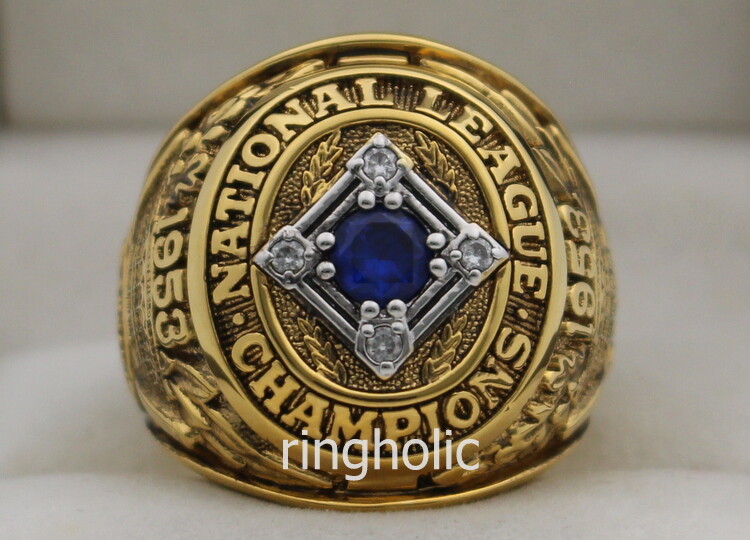 1955 Brooklyn Dodgers World Championship Ring