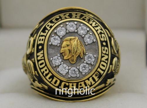 1961 Chicago Black Hawks Stanley Cup NHL Championship Ring