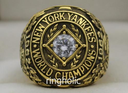 1962 New York Yankees MLB World Series Championship Ring