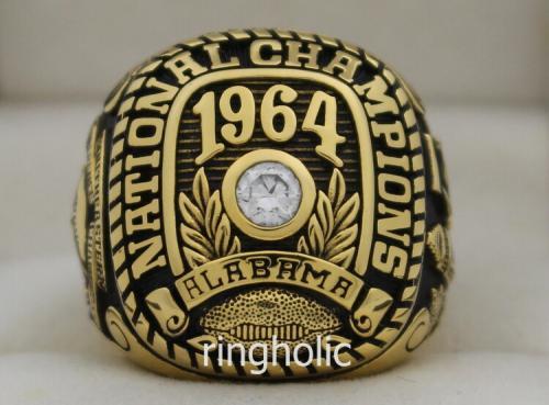 1964 Alabama Crimson Tide NCAA Championship Ring
