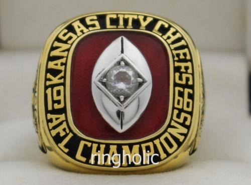1966 Kansas City Chiefs AFL Championship Ring