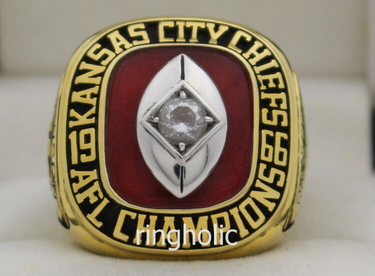 Kansas City Chiefs 1966 AFL Championship Ring Champions ring for sale!