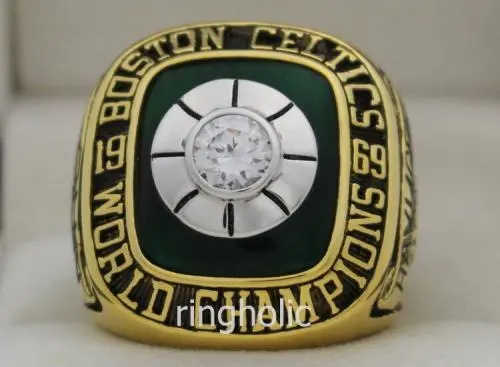 1969 Boston Celtics National Basketball Championship Ring