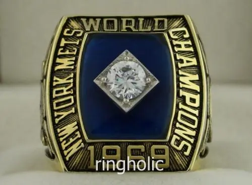 1969 New York Mets MLB World Series Championship Ring