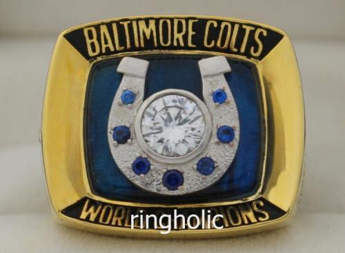 1970 Baltimore Colts NFL Super Bowl Championship Ring