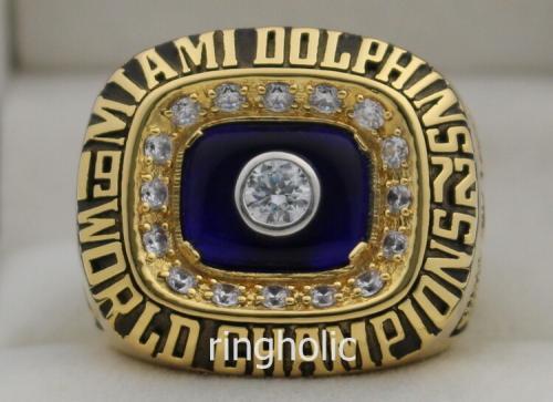 1972 Miami Dolphins NFL Super Bowl Championship Ring