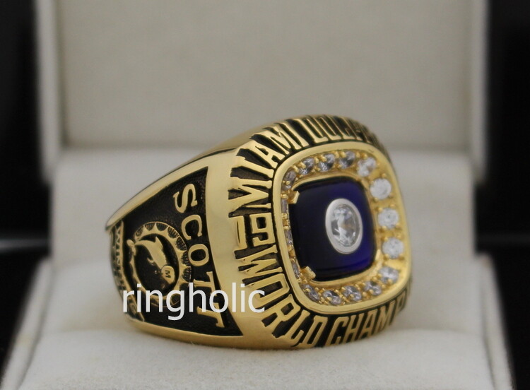 1972 Miami Dolphins Super Bowl VII Championship Ring Presented to, Lot  #56084