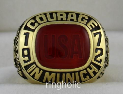 1972 USA Basketball Team Olympics Championship Ring