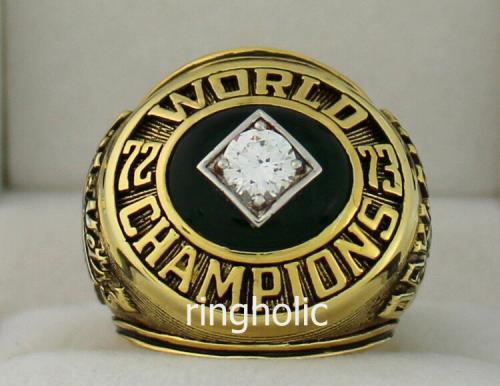 1973 Oakland Athletics World Series Championship Ring