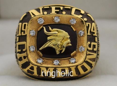 1974 Minnesota Vikings NFC National Football Conference Championship Ring