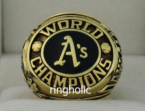 1974 Oakland Athletics World Series Championship Ring