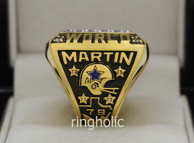 NFL 1977 DALLAS COWBOYS SUPER BOWL XII WORLD CHAMPIONSHIP RING