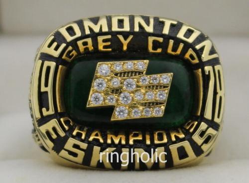 1978 Edmonton Eskimos The 66th Grey Cup Championship Ring