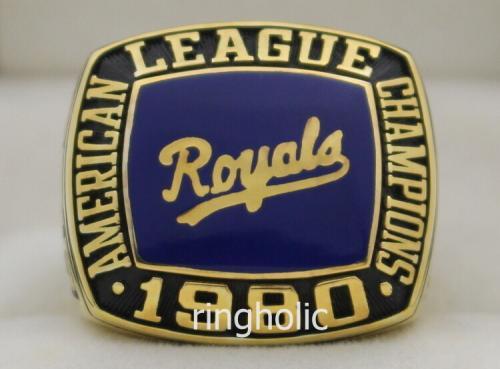 1980 Kansas City Royals AL American League World Series Championship Ring