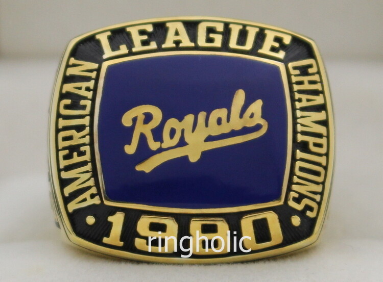 1980 Kansas City Royals American League Championship Ring – Best  Championship Rings