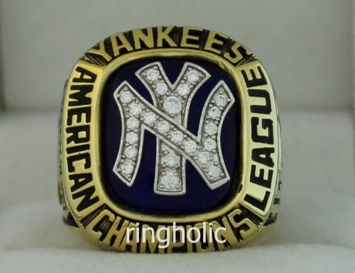 1981 New York Yankees AL American League Championship Ring