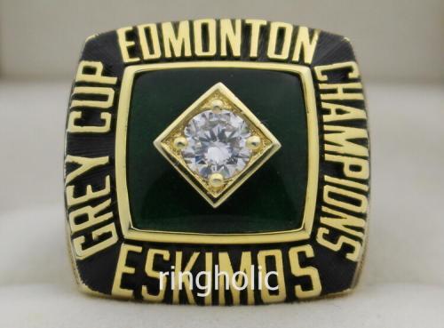 1982 Edmonton Eskimos The 70th Grey Cup Championship Ring