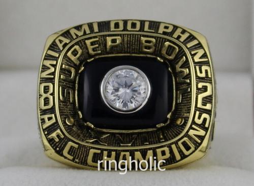 1982 Miami Dolphins AFC American Football Conference Championship Ring