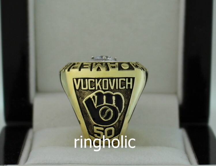 1982 MILWAUKEE BREWERS AMERICAN LEAGUE CHAMPIONSHIP RING - Buy and