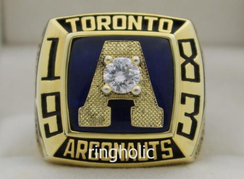 1983 Toronto Argonauts The 71st Grey Cup Championship Ring