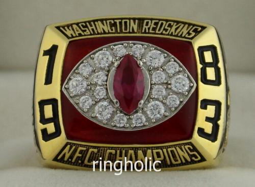 1983 Washington Redskins NFC Championship Ring