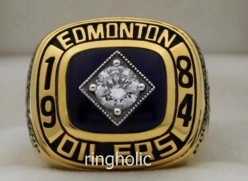 1984 Edmonton Oilers Stanley Cup NHL Championship Ring