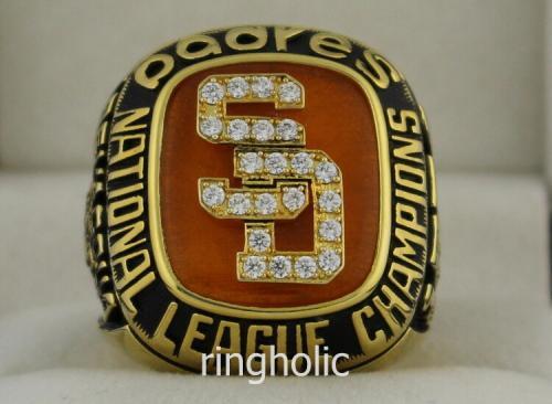 1984 San Diego Padres NL National League Championship Ring