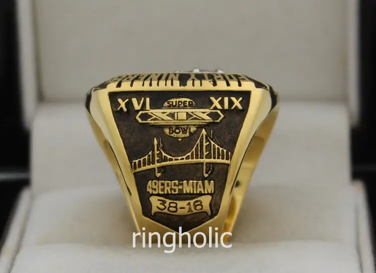 1985 (1984) San Francisco 49ers Premium Replica Championship Ring –  HYPERINGS