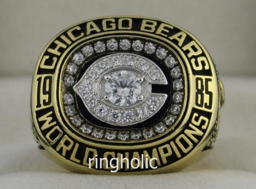 1985 Chicago Bears NFL Super Bowl Championship Ring