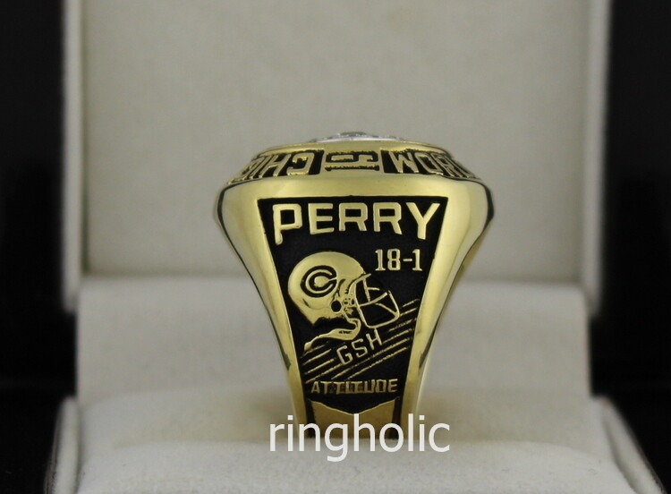 NFL 1985 Super Bowl XX Chicago Bears 18K Championship replica fan Ring