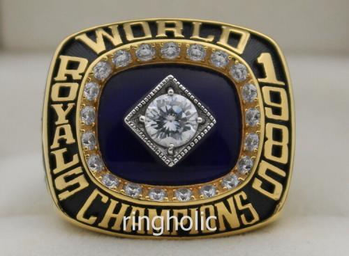 1985 Kansas City Royals MLB World Series Championship Ring