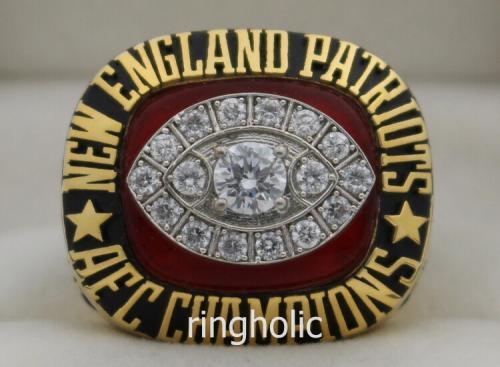 1985 New England Patriots AFC American Football Conference Championship Ring