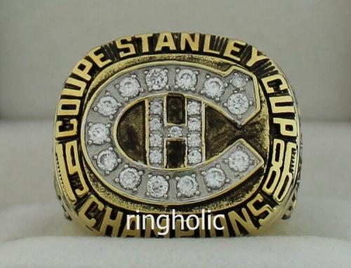 1986 Montreal Canadiens Stanley Cup NHL Championship Ring