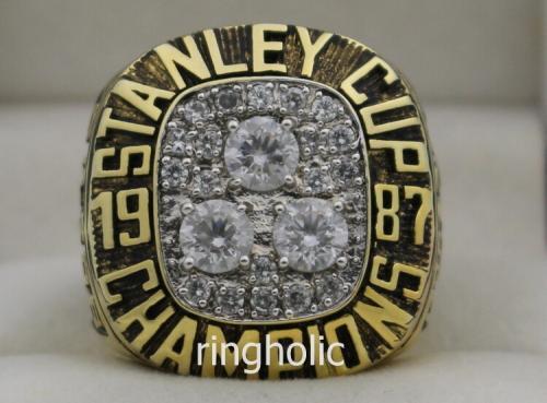 1987 Edmonton Oilers Stanley Cup NHL Championship Ring