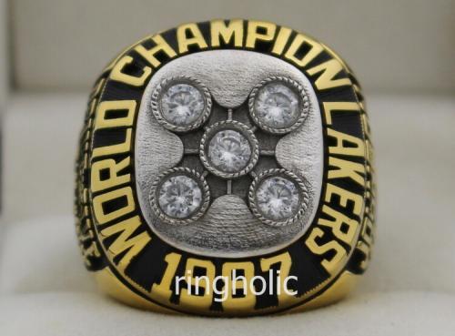 1987 La Lakers NBA National Basketball Championship Ring