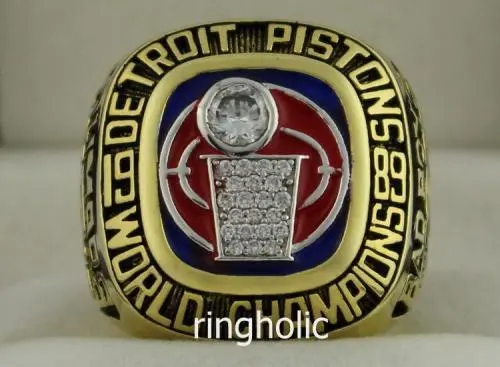 1989 Detroit Pistons NBA National Basketball Championship Ring