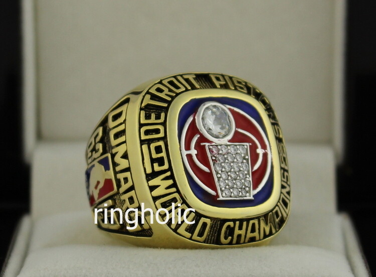 1989 Detroit Pistons National Basketball World Championship Ring