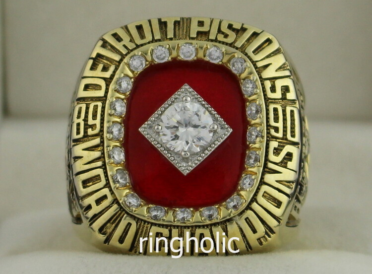 Detroit Pistons 1990 NBA Basketball Championship Ring