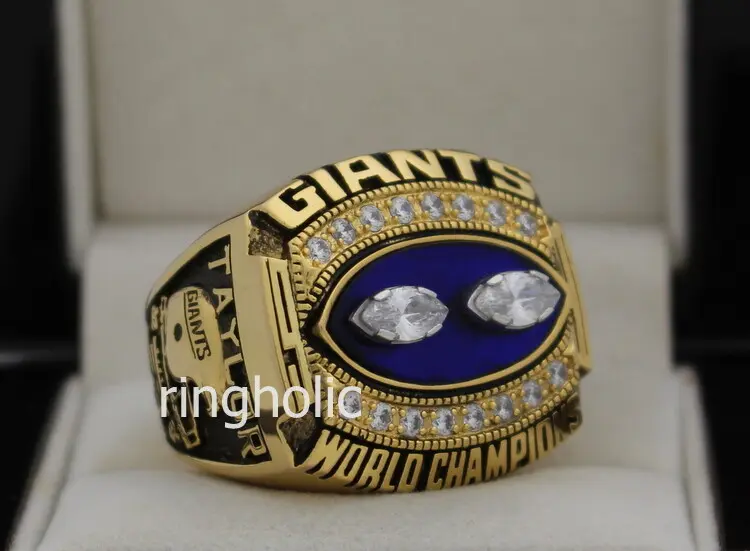 NFL Super Bowl 1990 New York Giants Rings For Sale Color Gold – 4