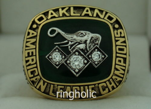 1990 Oakland Athletics AL American League World Series Championship Ring