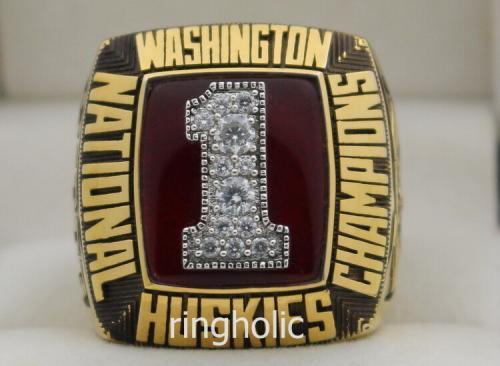 1991 Washington Huskies NCAA Championship Ring