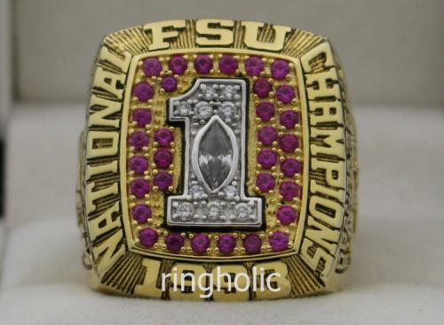 1993 Florida State Seminoles NCAA Championship Ring