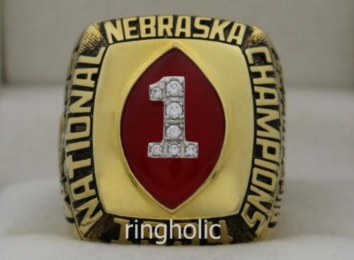 1994 Nebraska Cornhuskers NCAA National Championship Ring