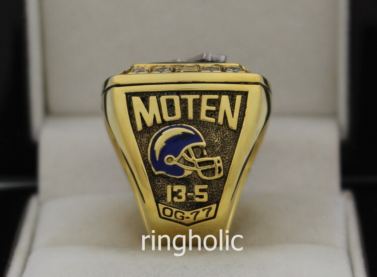 1994 San Diego Chargers America Football Conference Championship Ring,  Custom San Diego Chargers Champions Ring