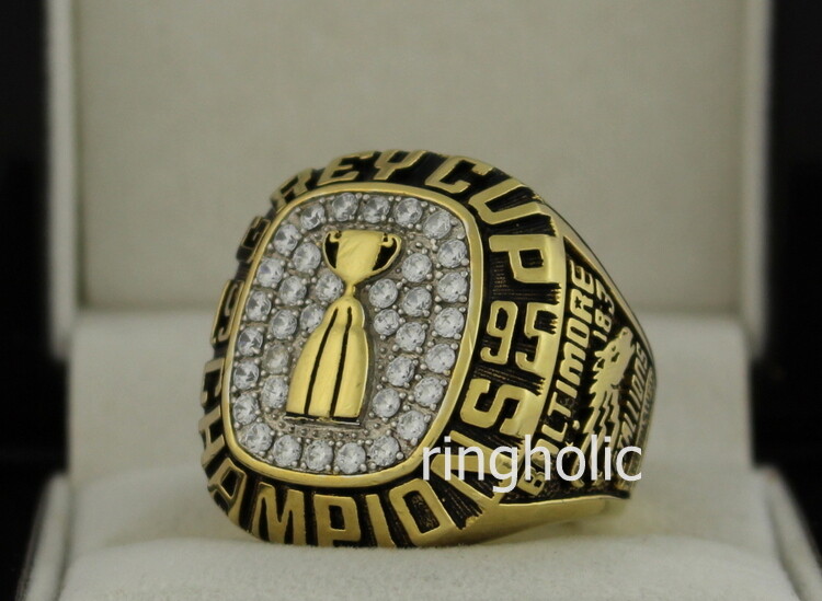 1995 Baltimore Stallions Grey Cup Championship Ring -  www.championshipringclub.com