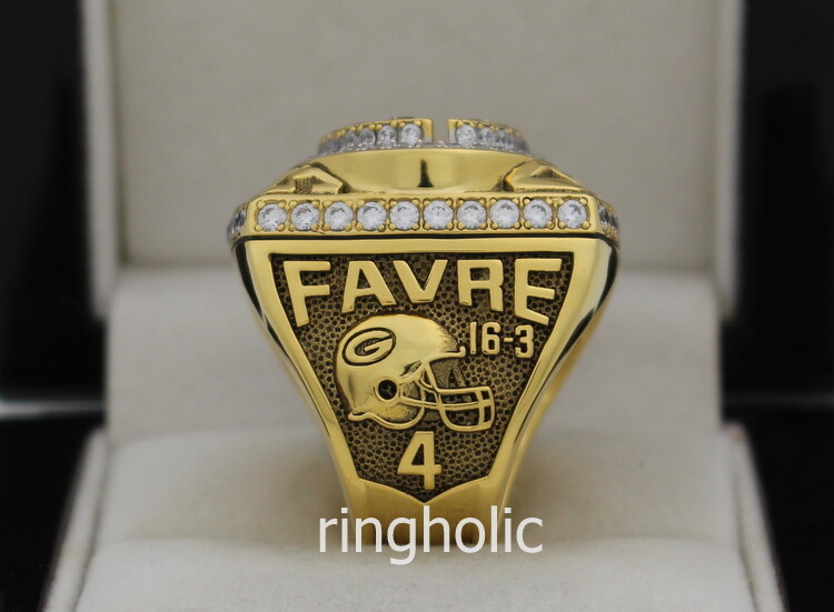 1996 Green Bay Packers NFL Super Bowl Championship Ring Presented, Lot  #80084