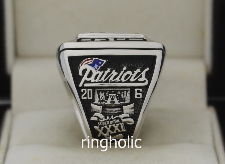 1996 New England Patriots AFC Championship Ring Presented to, Lot #80543