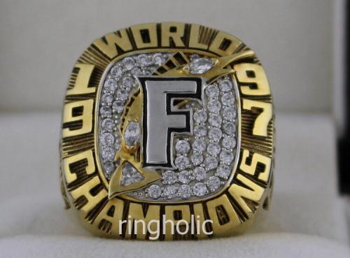 1997 Florida Marlins MLB World Series Championship Ring